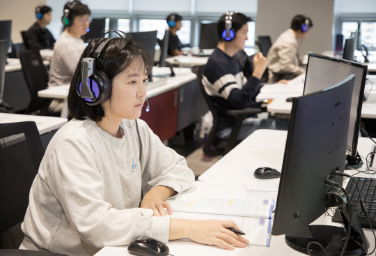 지난 19일 경기도 용인 삼성전자 인재개발원에서 삼성전자 응시자들을 대상으로 예비 소집이 열렸다. 삼성전자 제공